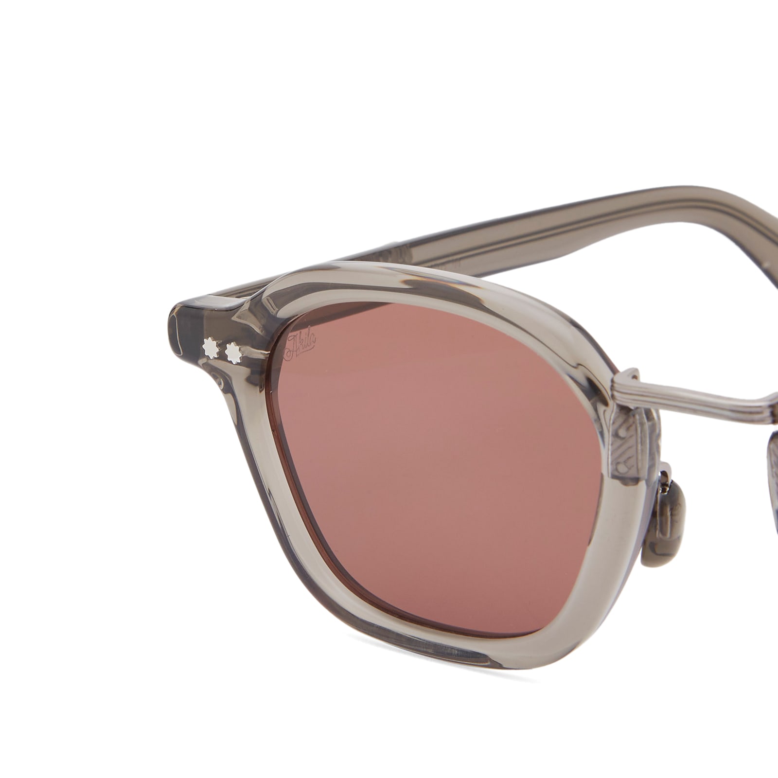 Iris Sunglasses in Grey/Purple