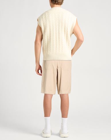 Man Shorts & Bermuda Shorts Beige Size 31 Organic cotton, Elastane
