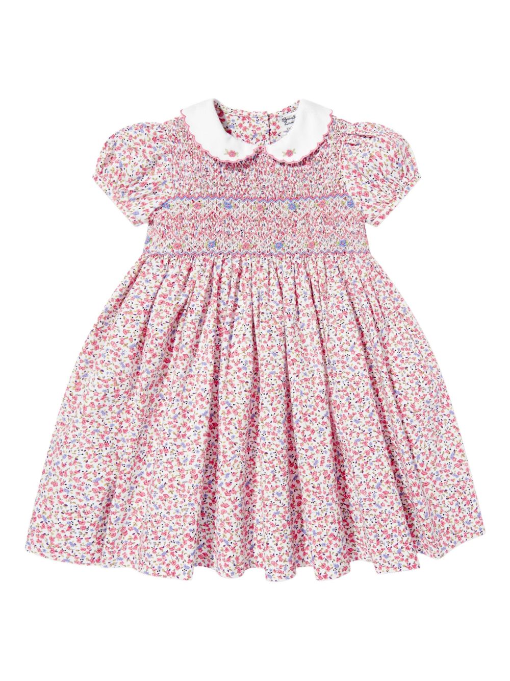 Sarah Louise floral-patterned dress - Pink