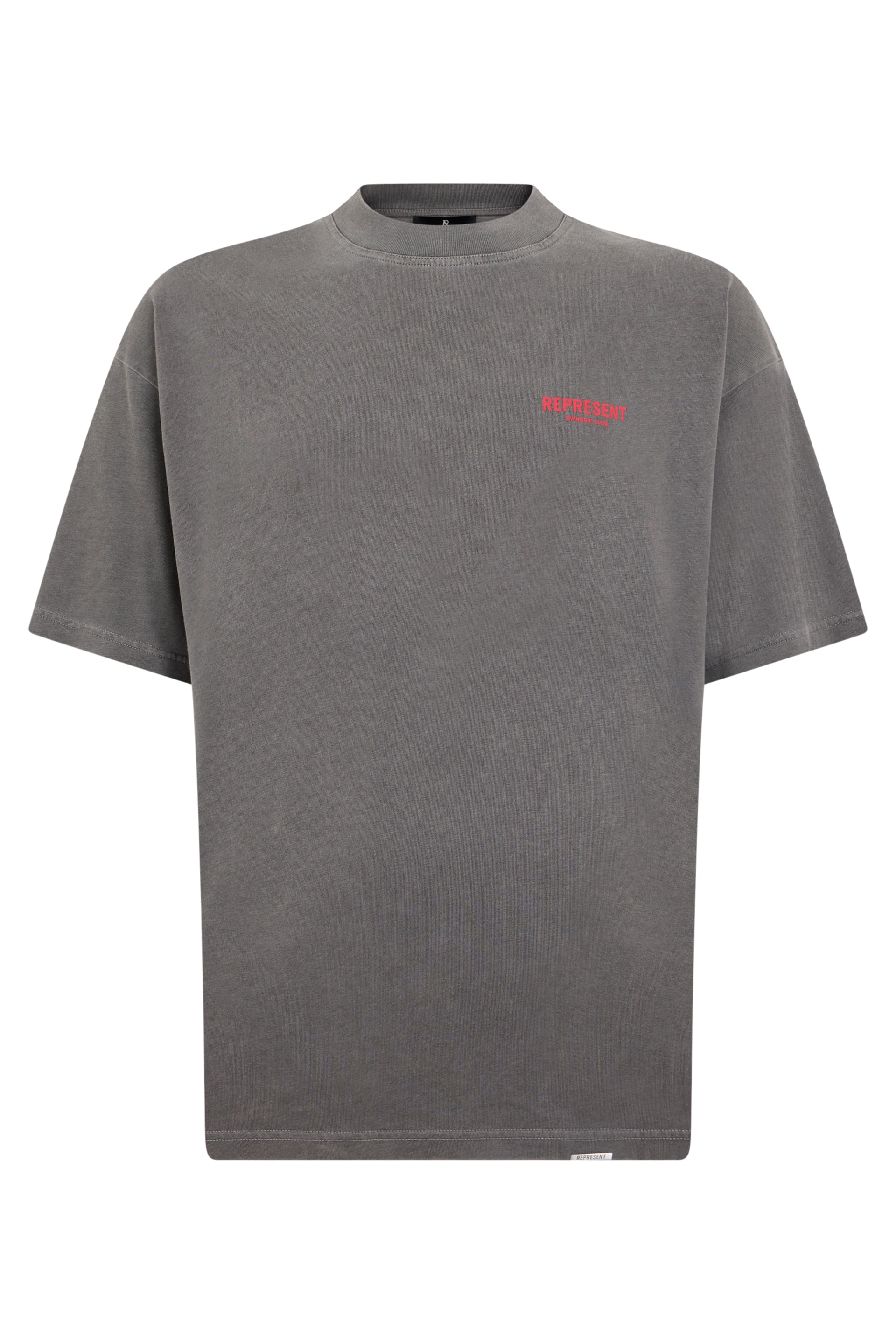 Shaded Cotton T-Shirt with Discreet Front Logo