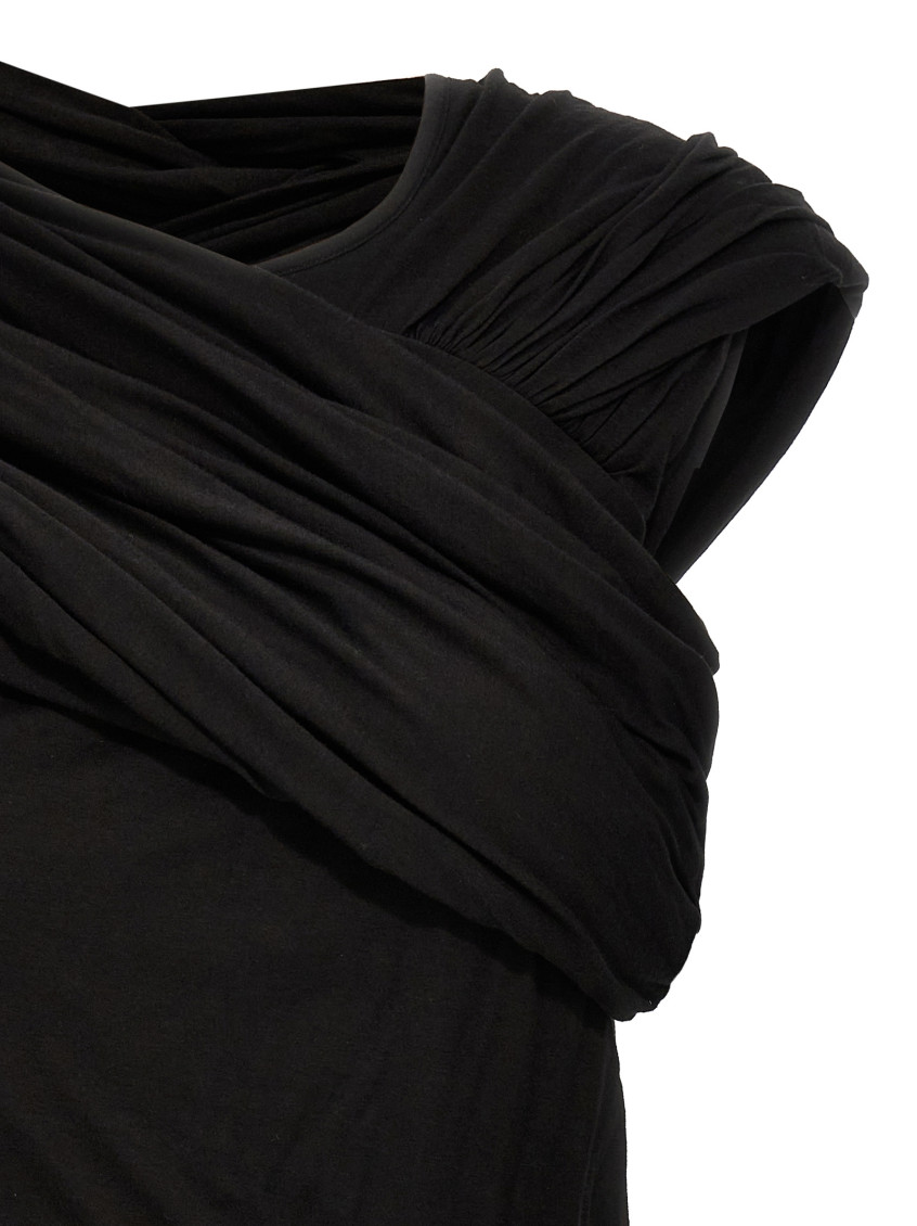 Draped Jersey Top