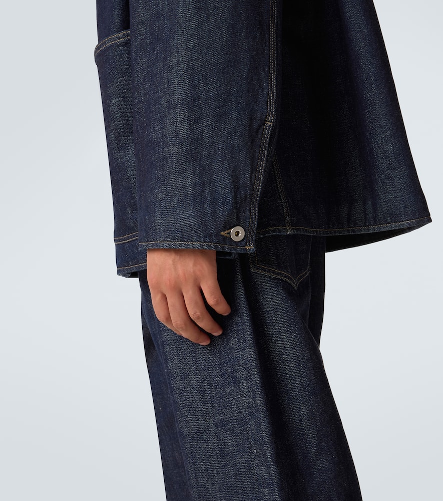 Oversized denim jacket