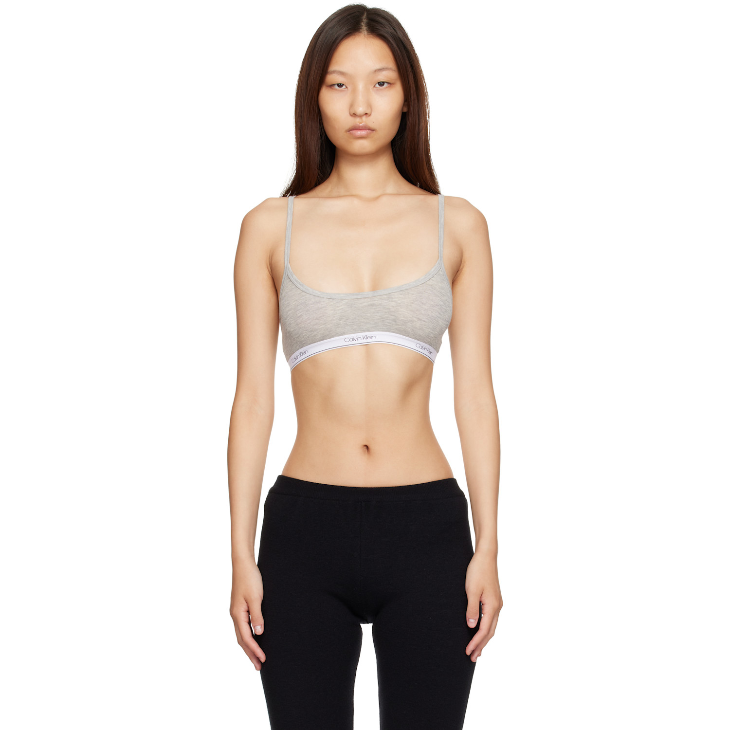 Gray Sienna Deconstruced Bra