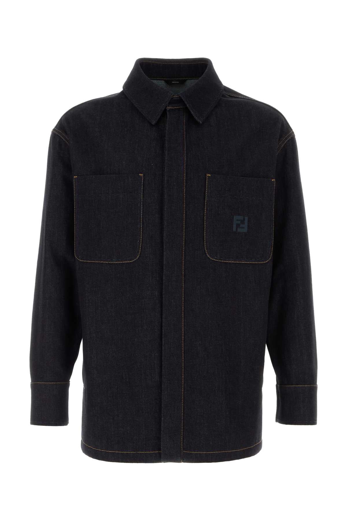 Embroidery Jacket — Blue