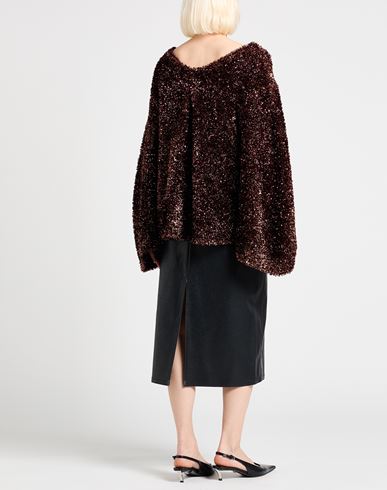 Woman Sweater Bronze Size XS Virgin Wool, Metallic fiber, Polyamide