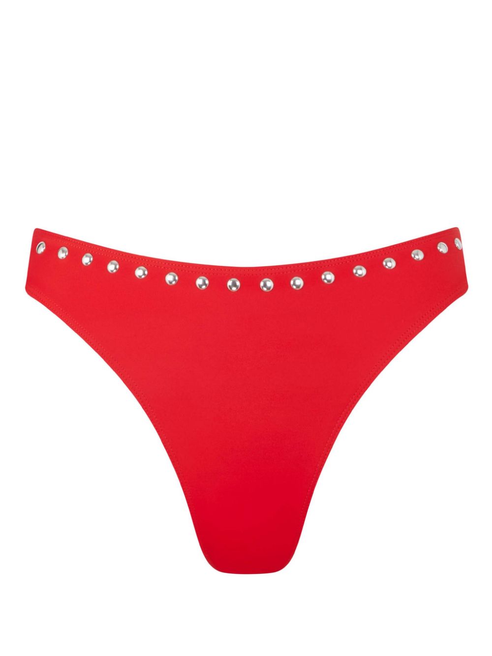 Studded bikini bottoms - Red