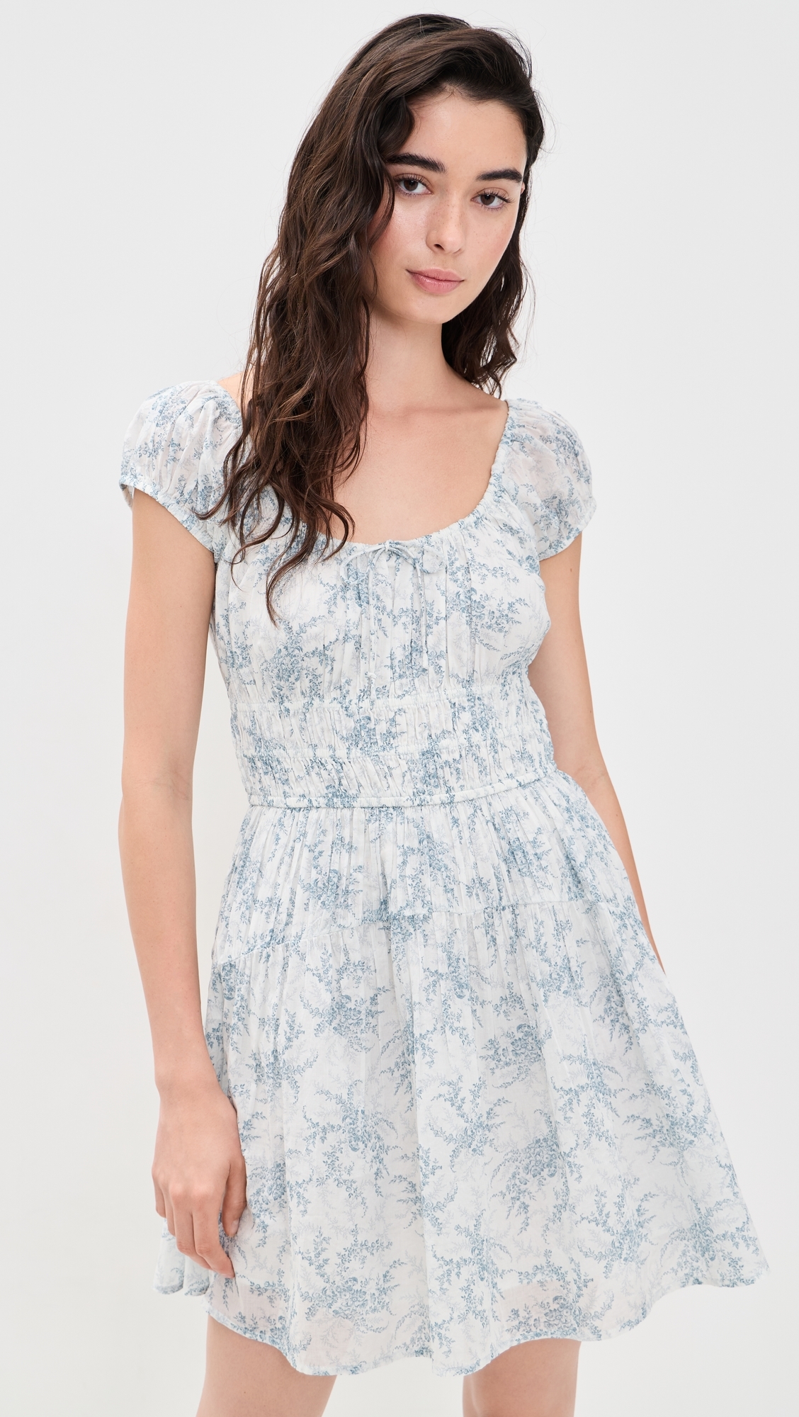 Rosewood Dress White/Surf