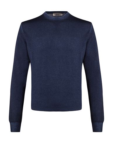 Man Sweater Navy Size 44 Merino Wool