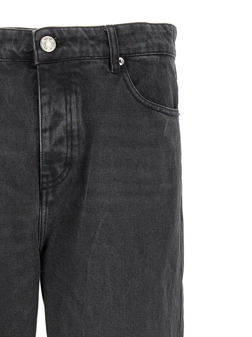 Black Mid Rise Jeans