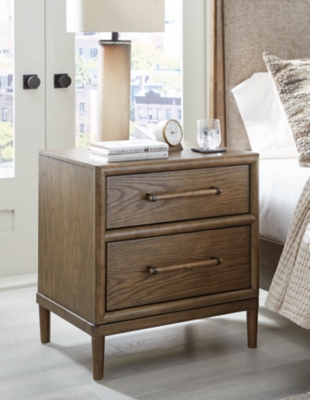 Roanhowe 26 2 Drawer Nightstand", Brown