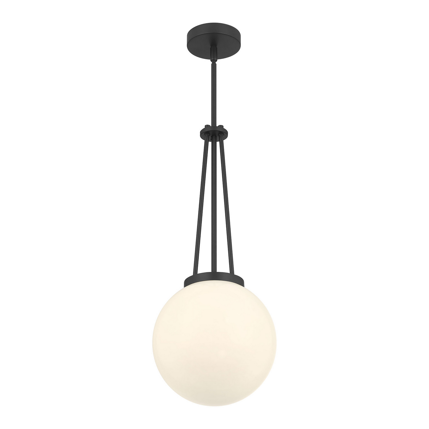 Matte Black Pendant from the Vellin Collection