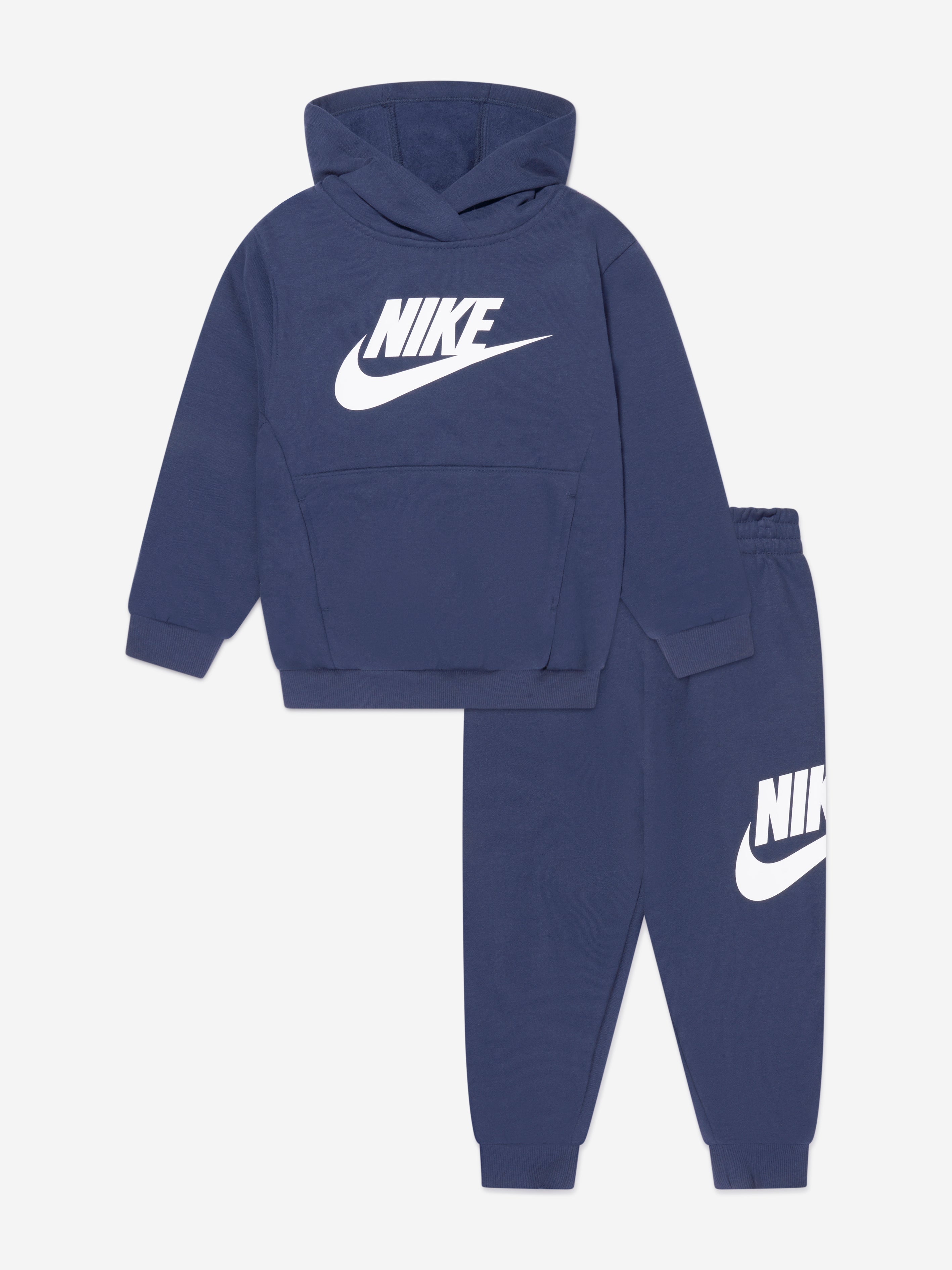 Boys NKN Club Fleece Tracksuit in Navy