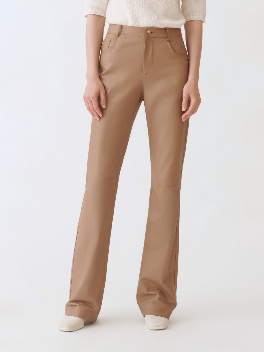 Pants Woman color Natural