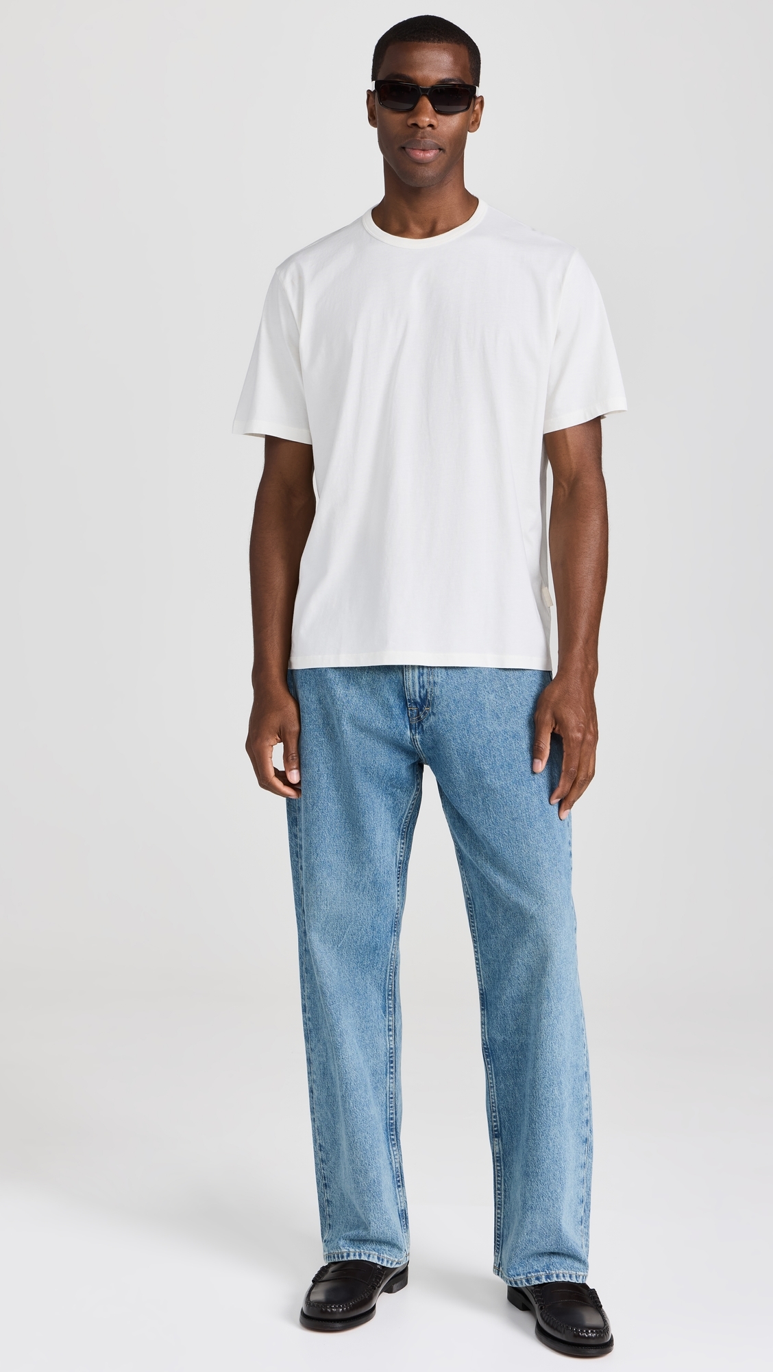 New Box T-Shirt White Clean Jersey