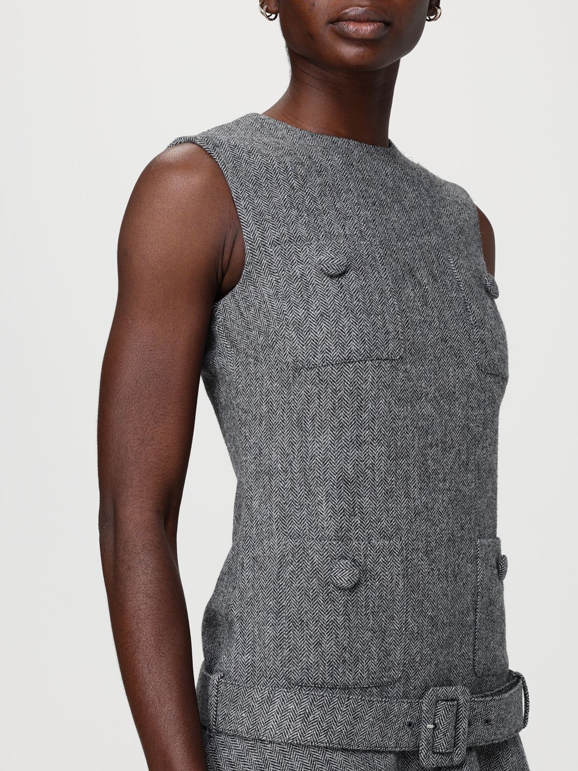 Dress Woman color Grey
