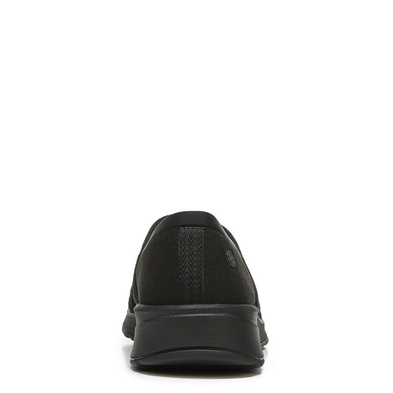 Women's Gia Slip On Shoes (Black Pointelle Knit)