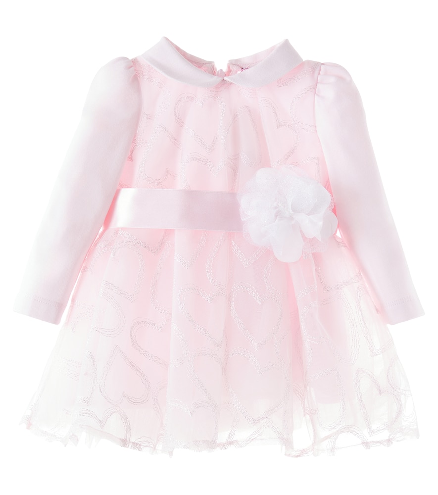 Baby embroidered tulle dress