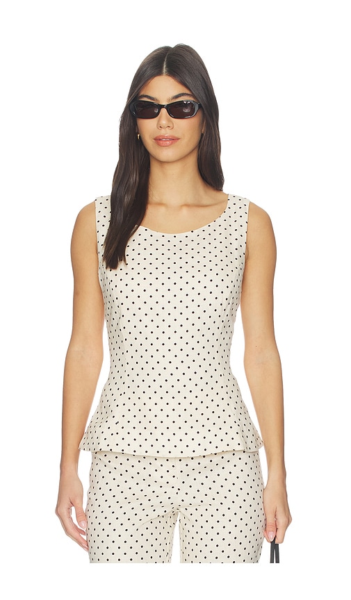 FAITHFULL Iria Top in Cream. XL. Also in S, XS