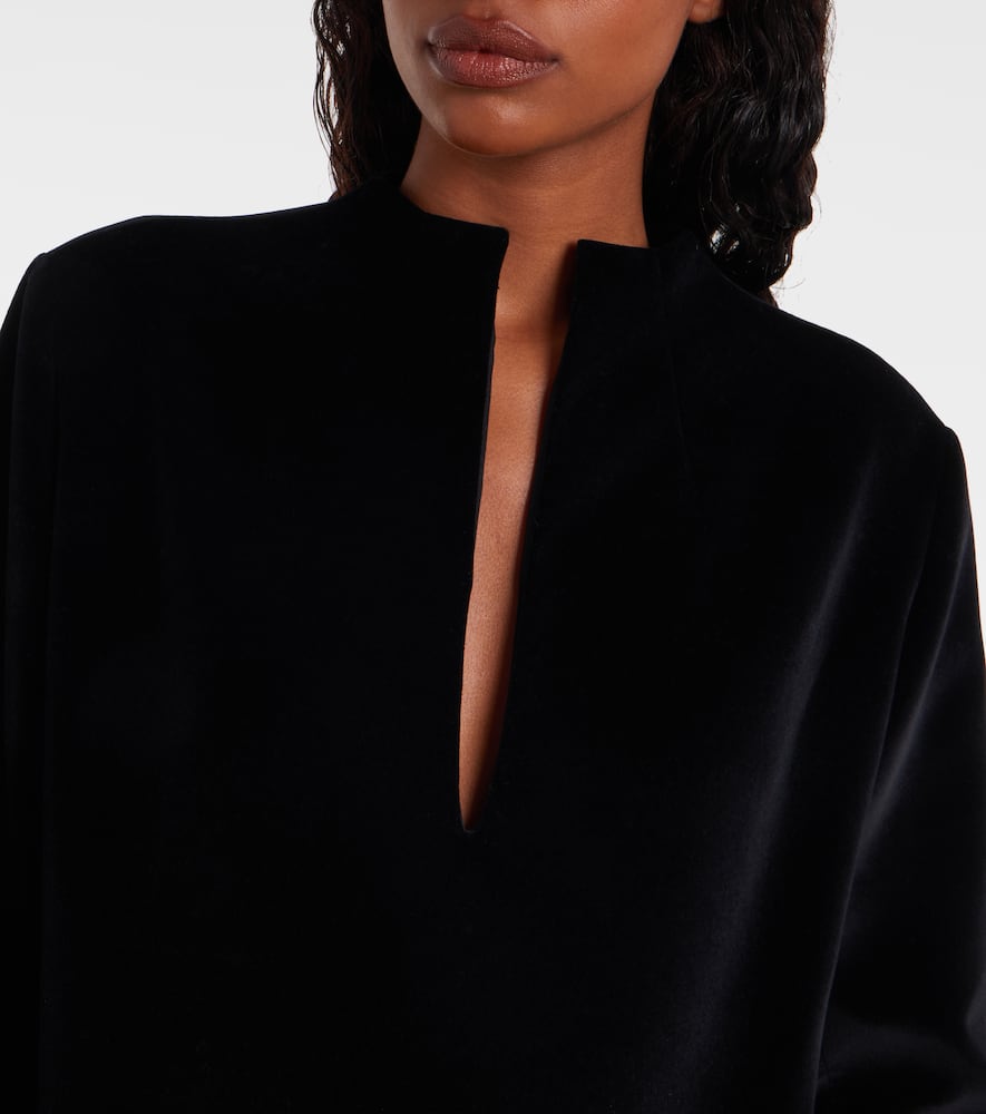 Aleena velvet minidress