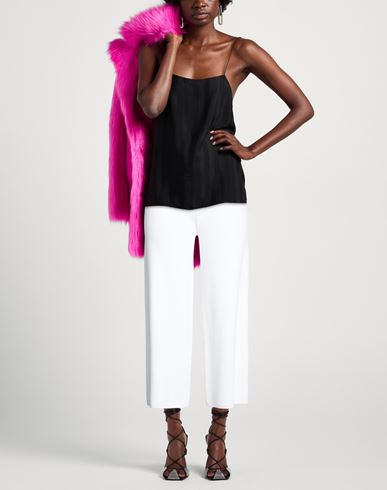 D. exterior Woman Pants White Size M Viscose, Polyamide