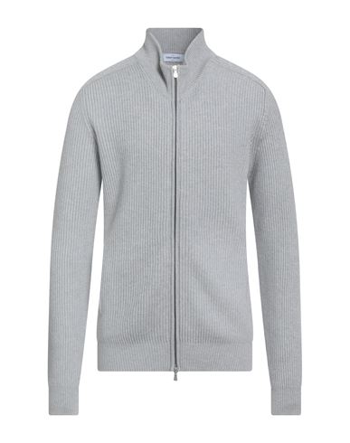 Man Cardigan Light grey Size 50 Virgin Wool, Viscose, Cashmere