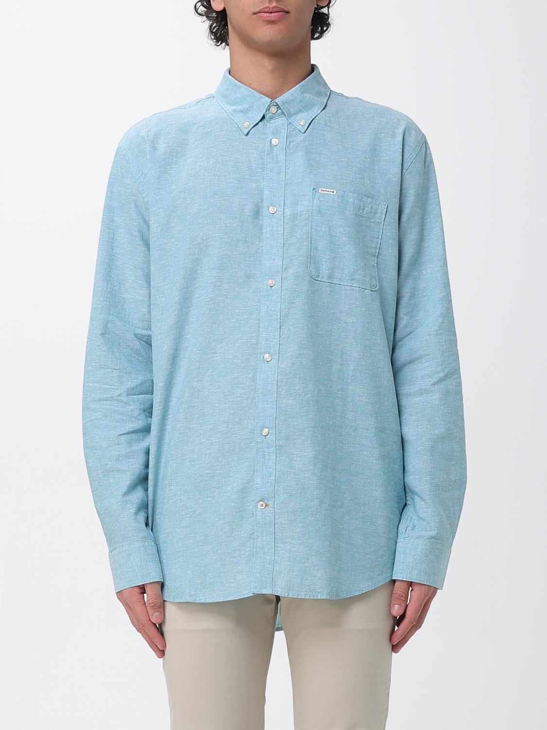 Chest-pocket button-up shirt - White