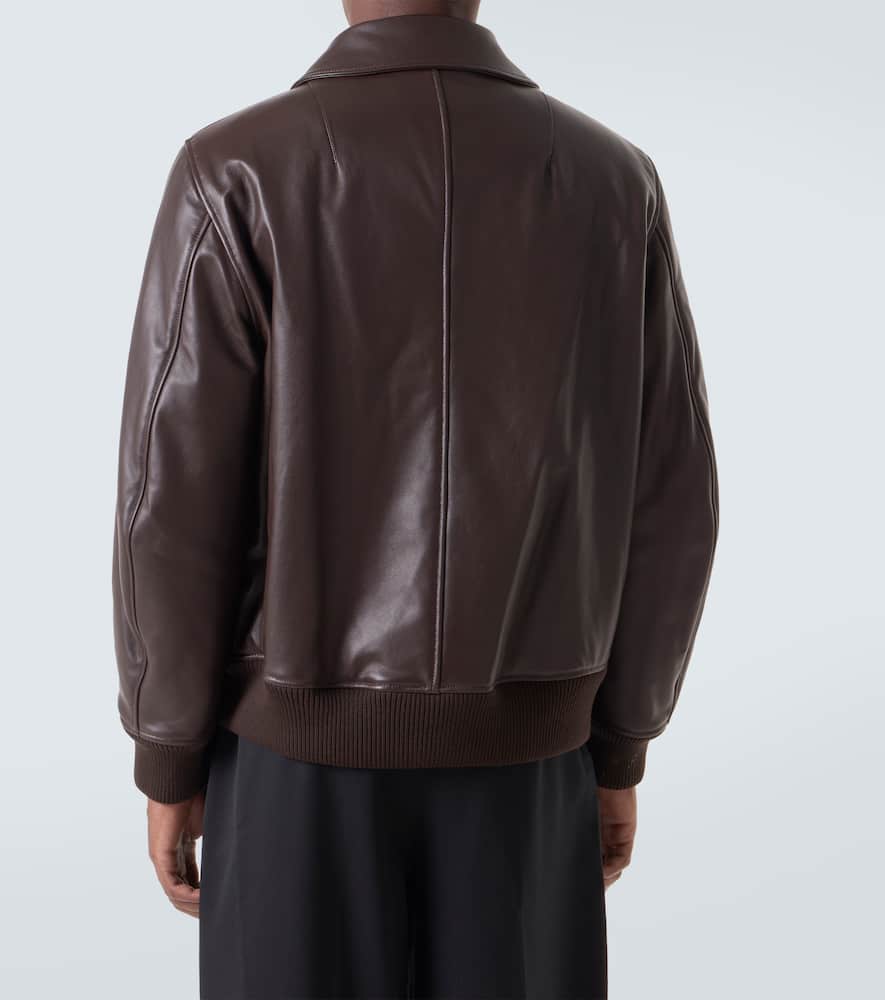 Leather jacket