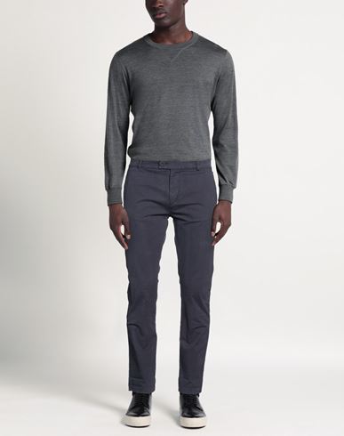 Man Pants Midnight blue Size 30 Cotton, Elastane