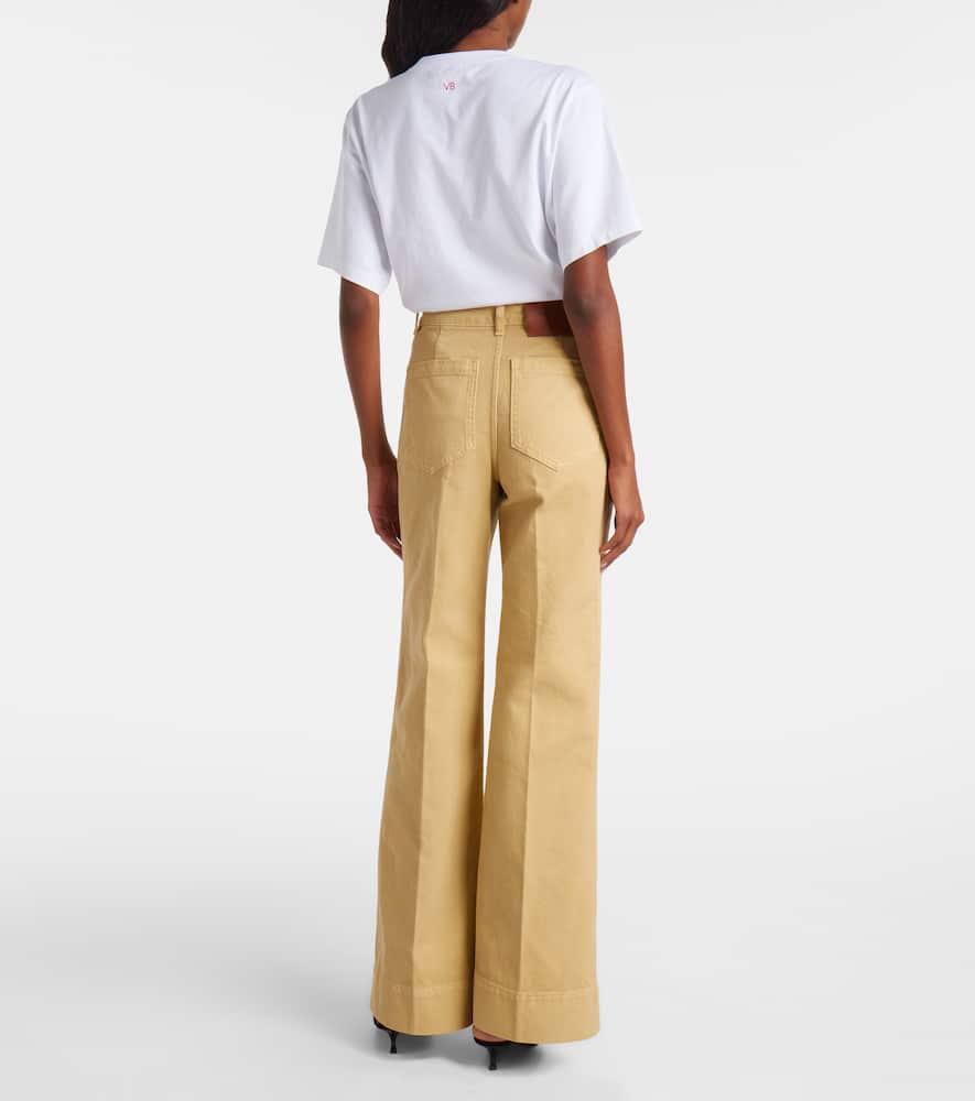 Alina high-rise flared jeans