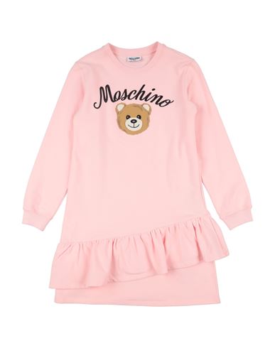 Kid Girl Kids' dress Pink Size 12 Cotton, Elastane