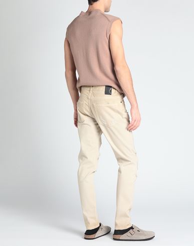 Nostrasantissima Man Jeans Sand Size 30 Cotton, Elastane