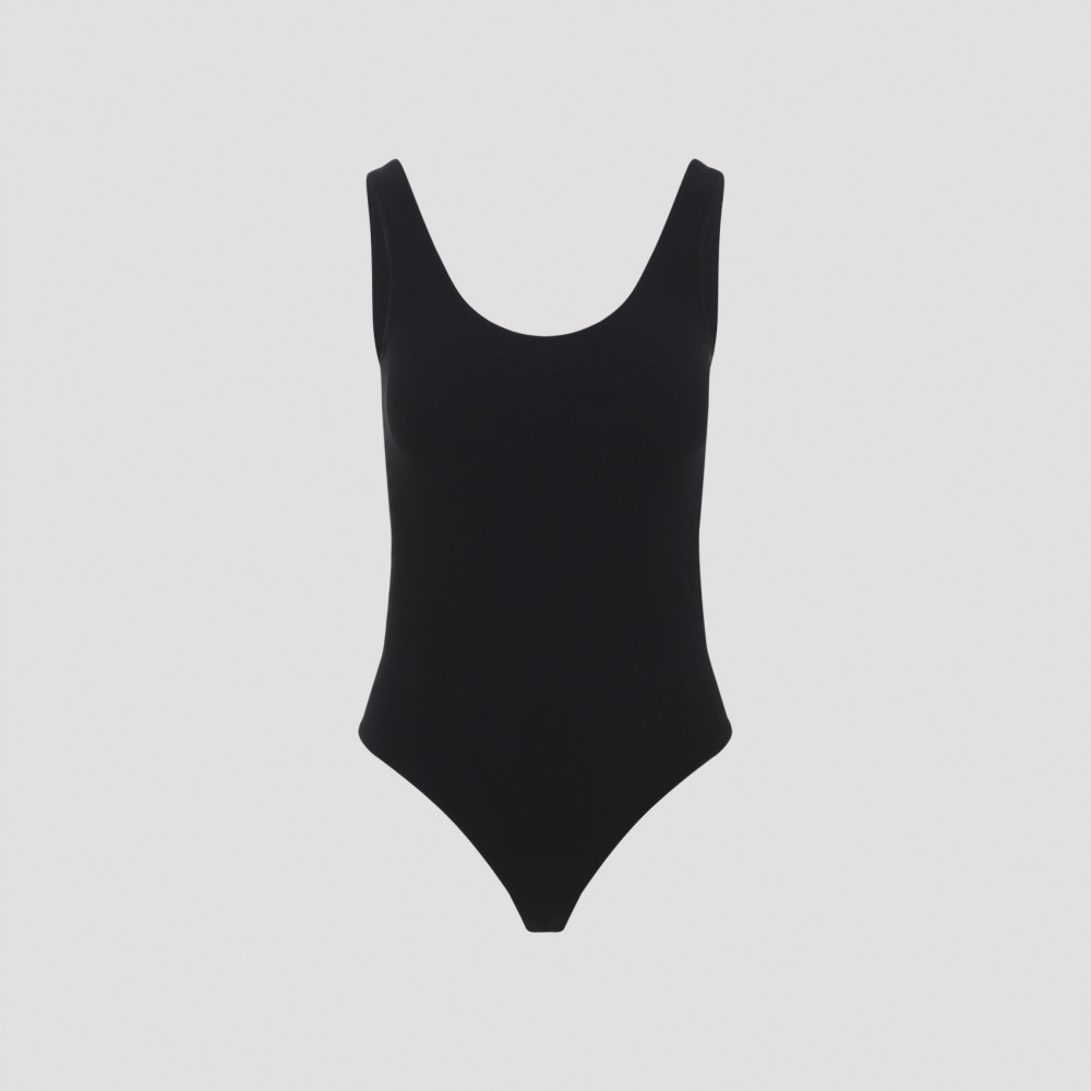 Black Seameless Bodysuit