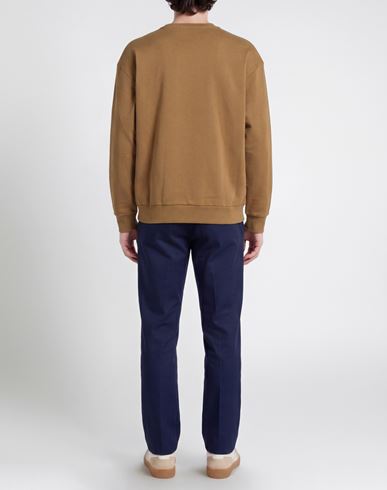 Man Sweatshirt Brown Size XL Cotton, Polyester