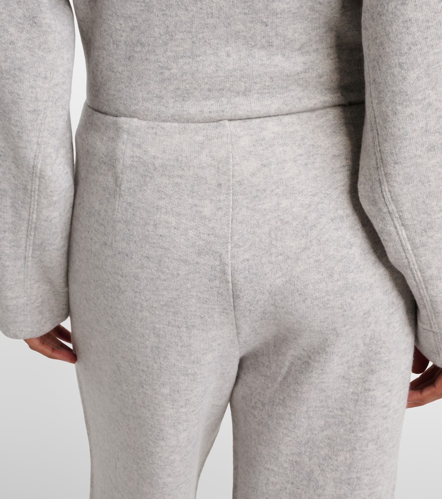 Mxplaude cashmere and wool sweatpants