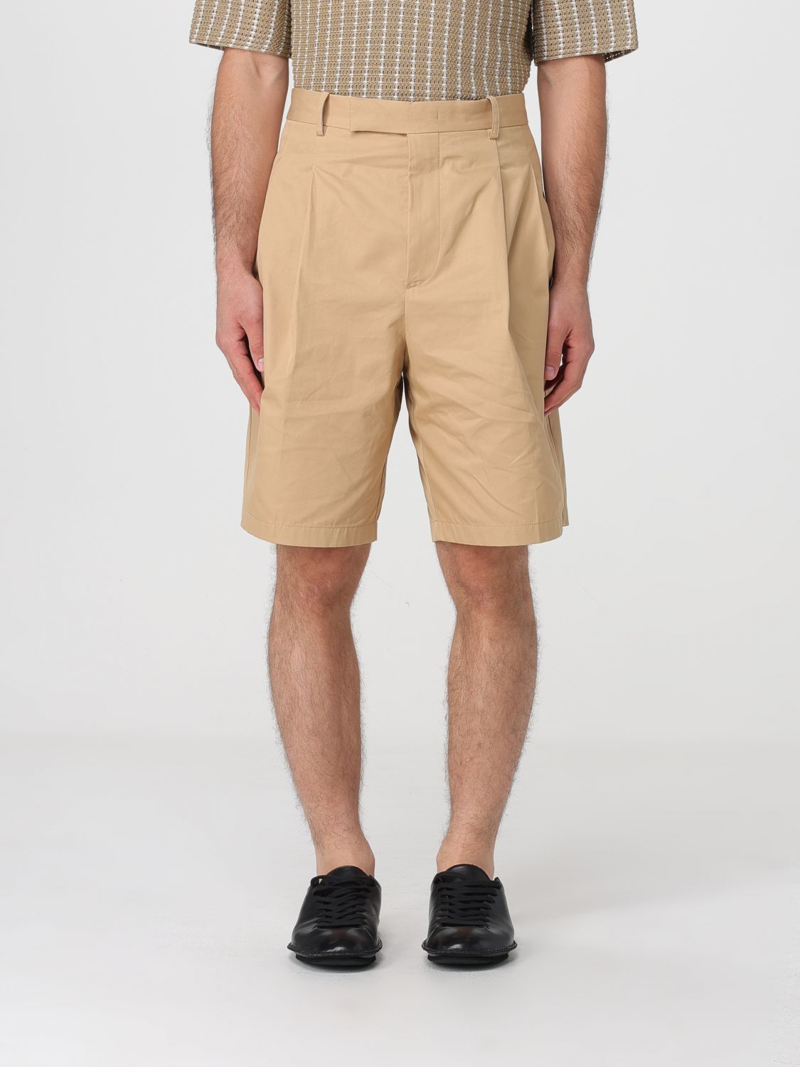 Shorts Men color Beige