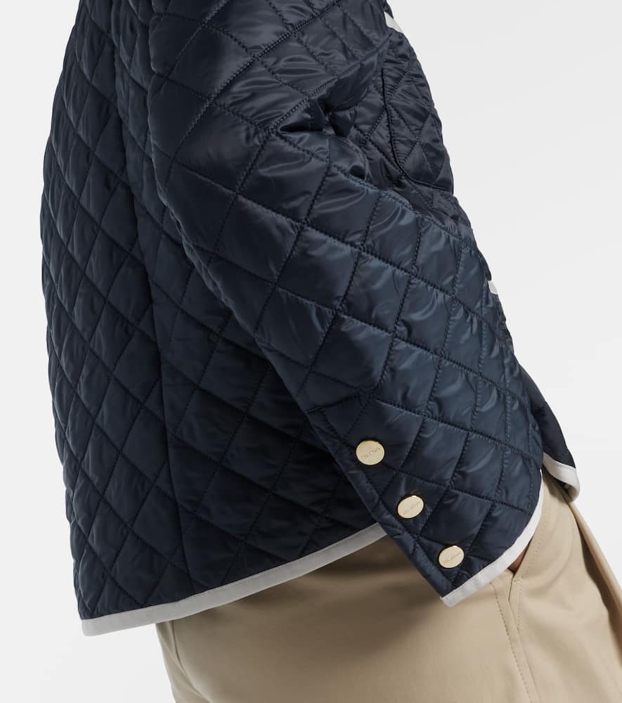 Celeste quilted canvas jacket