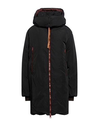 Woman Puffer Black Size 4 Polyamide, Cotton, Elastane, Polyester