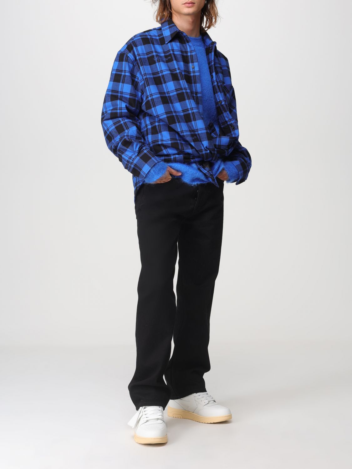 Shirt Men color Blue