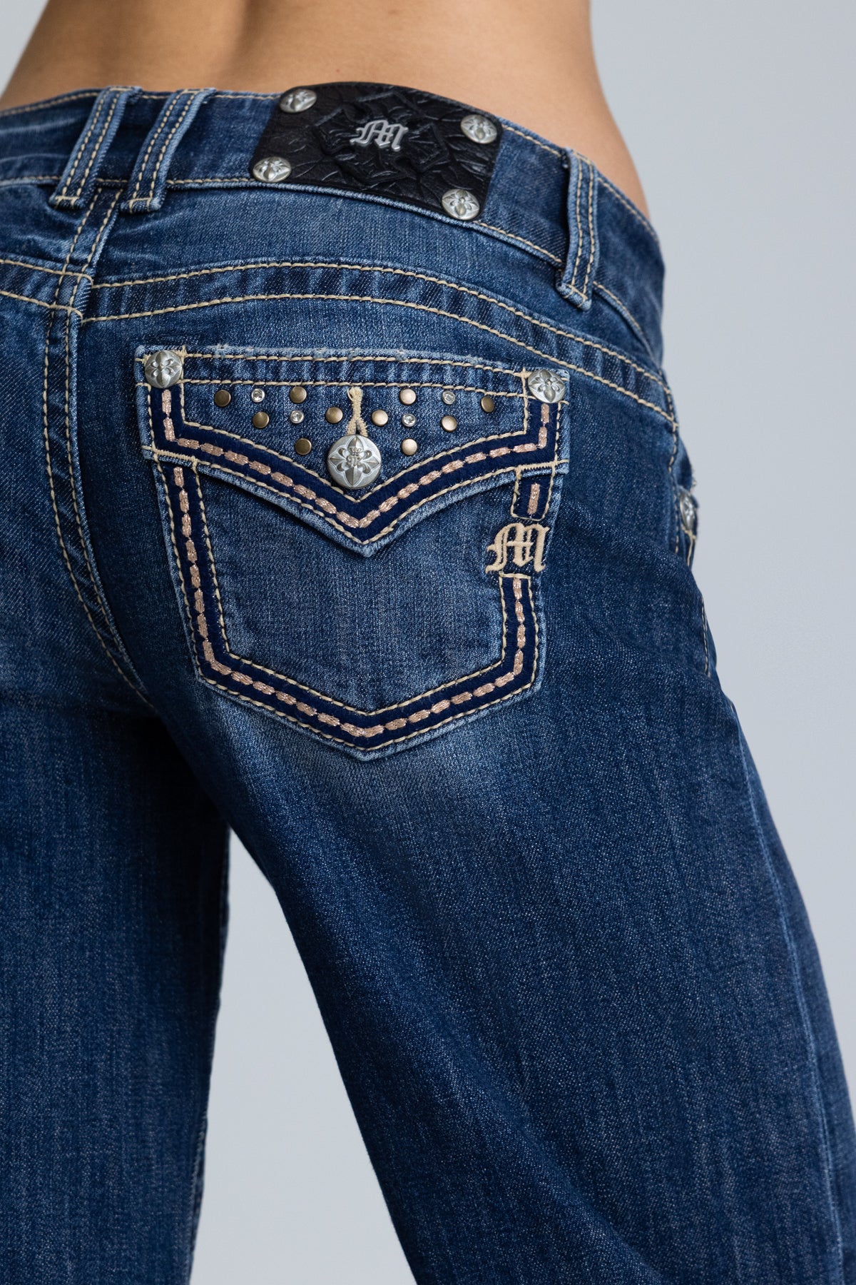 "Giselle Double Waist Slim Wide