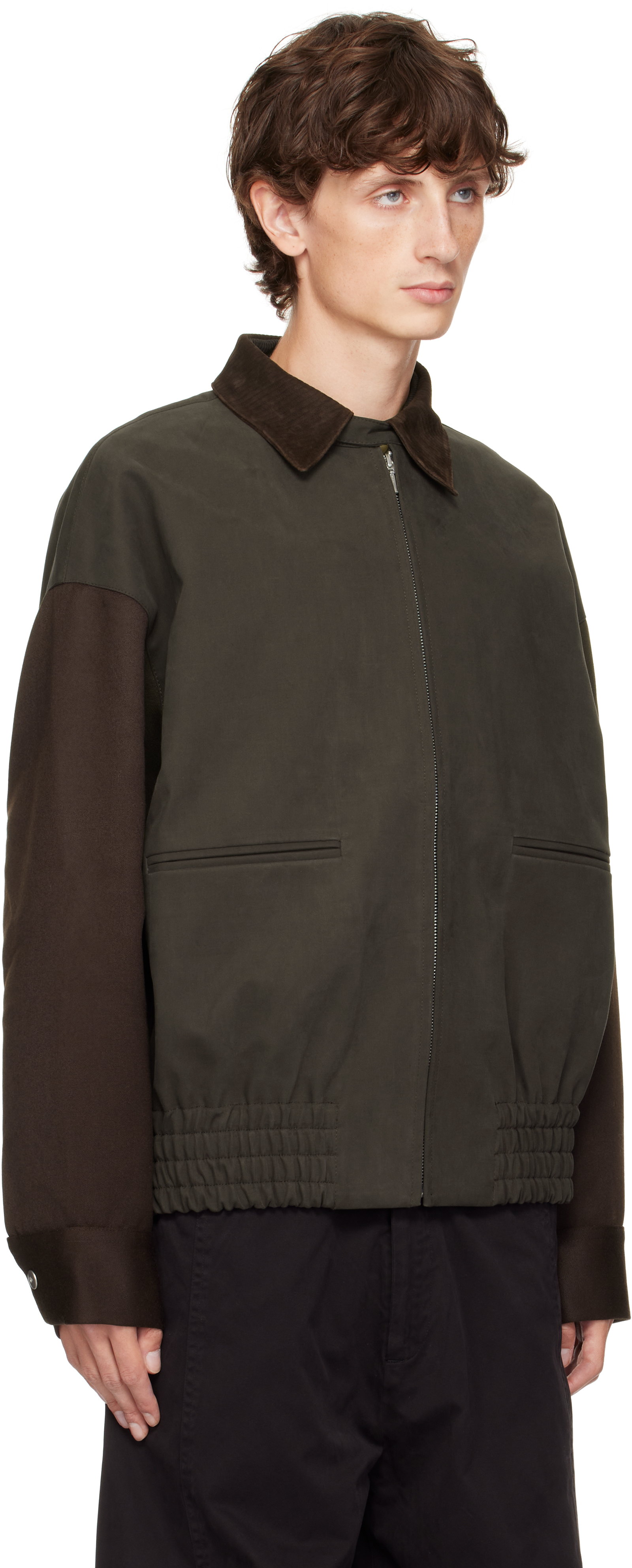 Omar Afridi Brown Noto Jacket