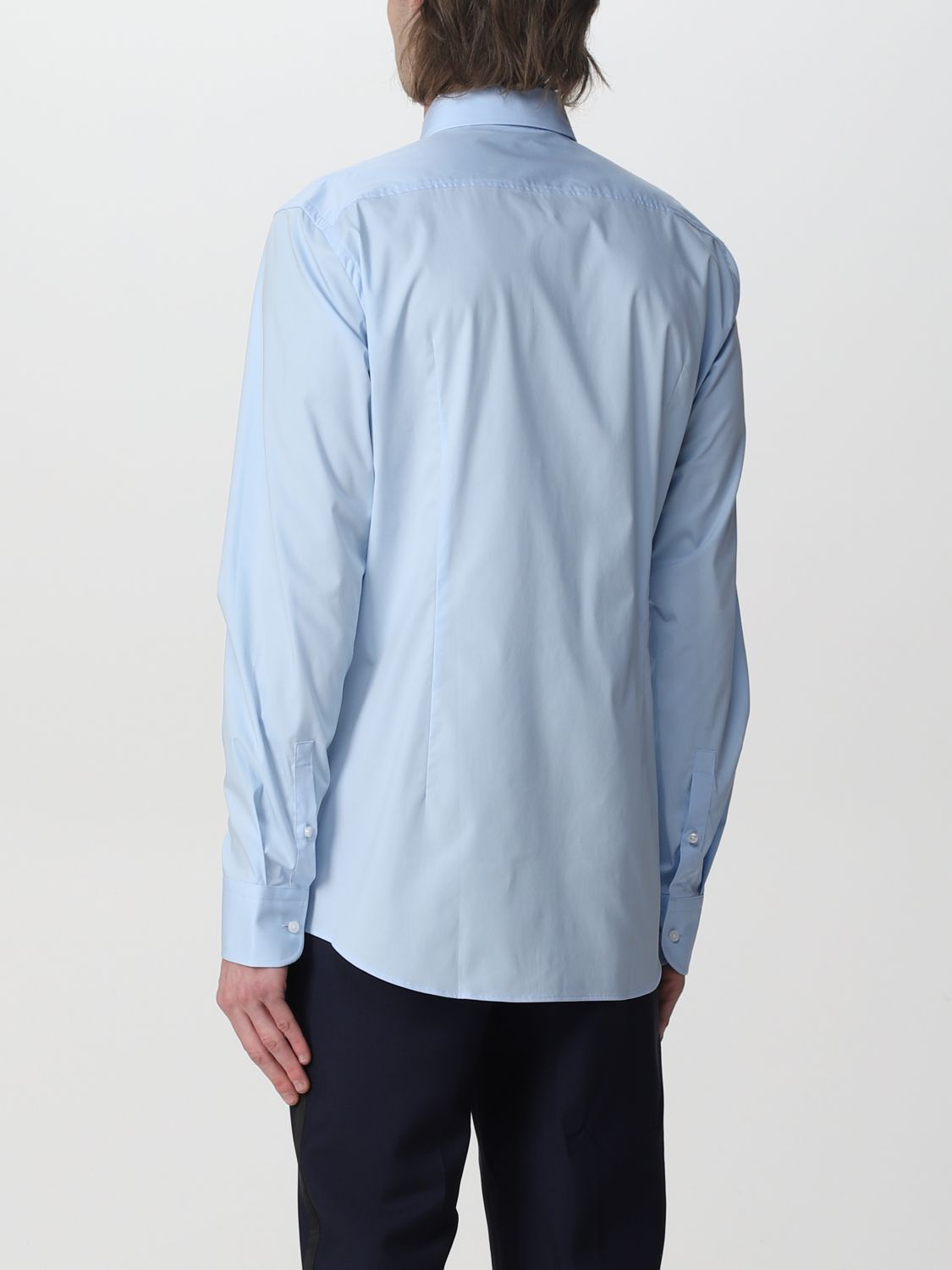 Shirt Men colour Sky Blue