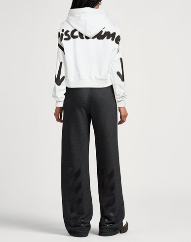 Woman Sweatshirt White Size M Cotton
