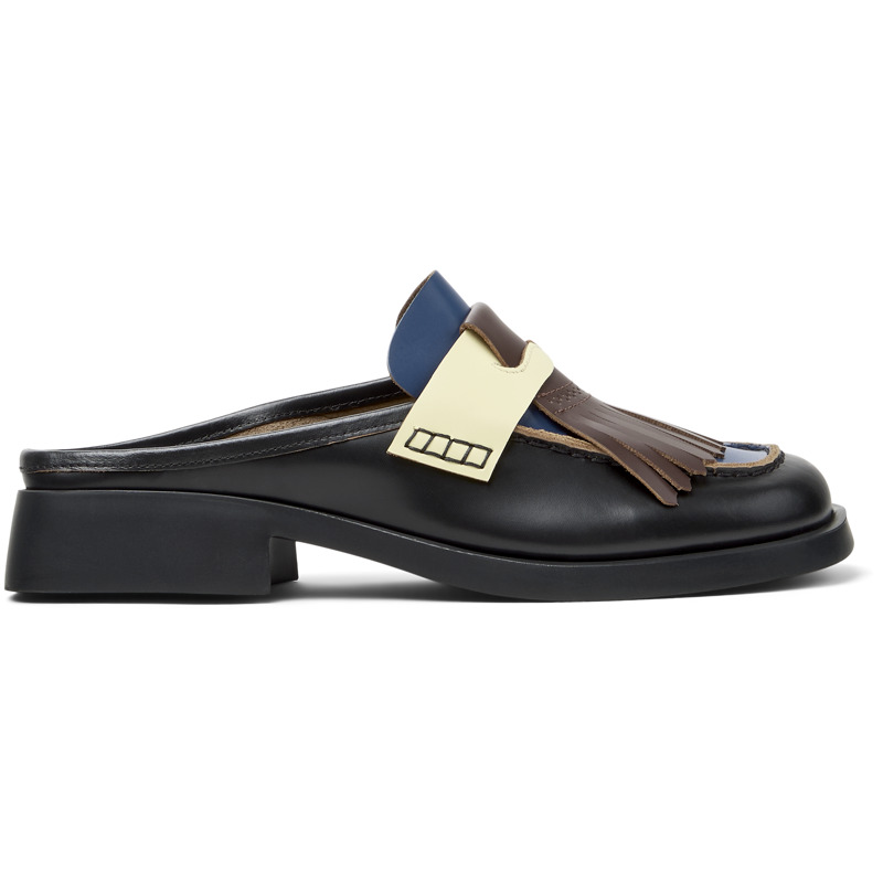 CAMPER Twins - Formal shoes for Women - Black, 42, Smooth leather