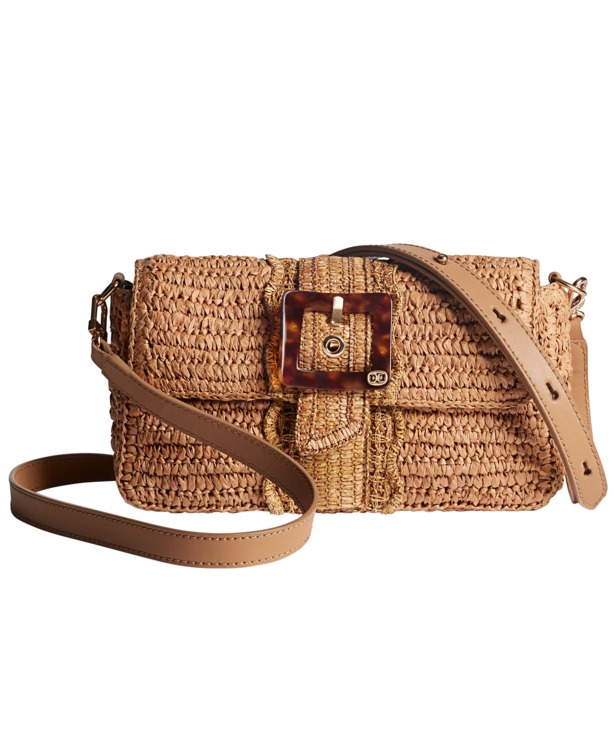 Bambi Convertible Small Shoulder Bag - French Sand
