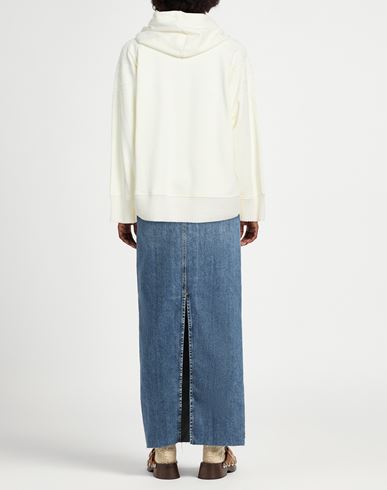 Woman Sweatshirt Cream Size L Cotton, Polyester, Acrylic, Polyamide, Mohair wool