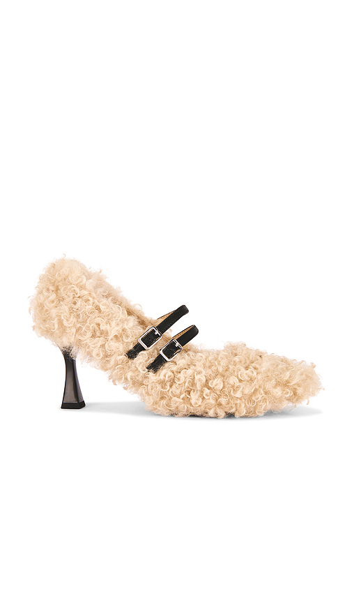 Zemeta Teddy Heel in Beige. - 10 also
