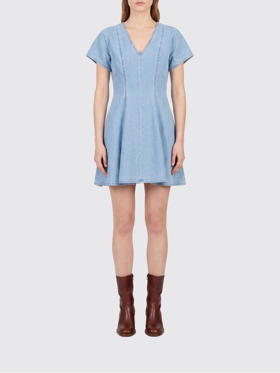 Dress Woman color Blue