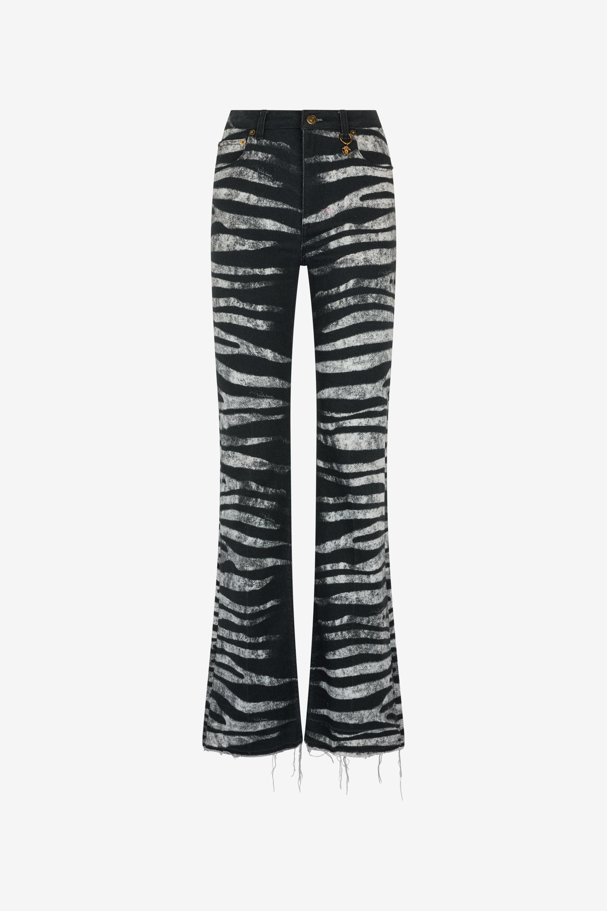 Pants With Zebra Print
