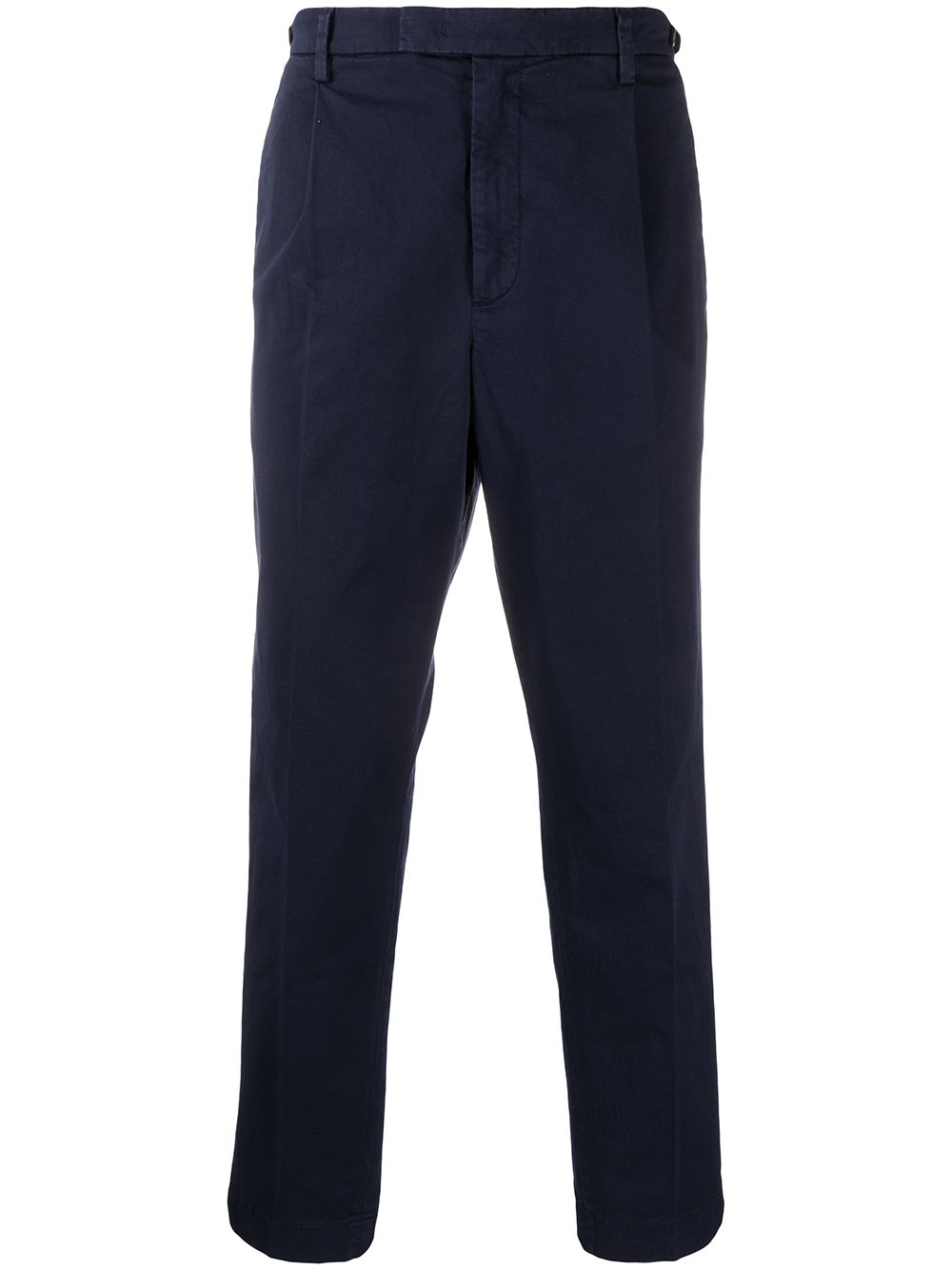 Tapered straight leg trousers - Blue