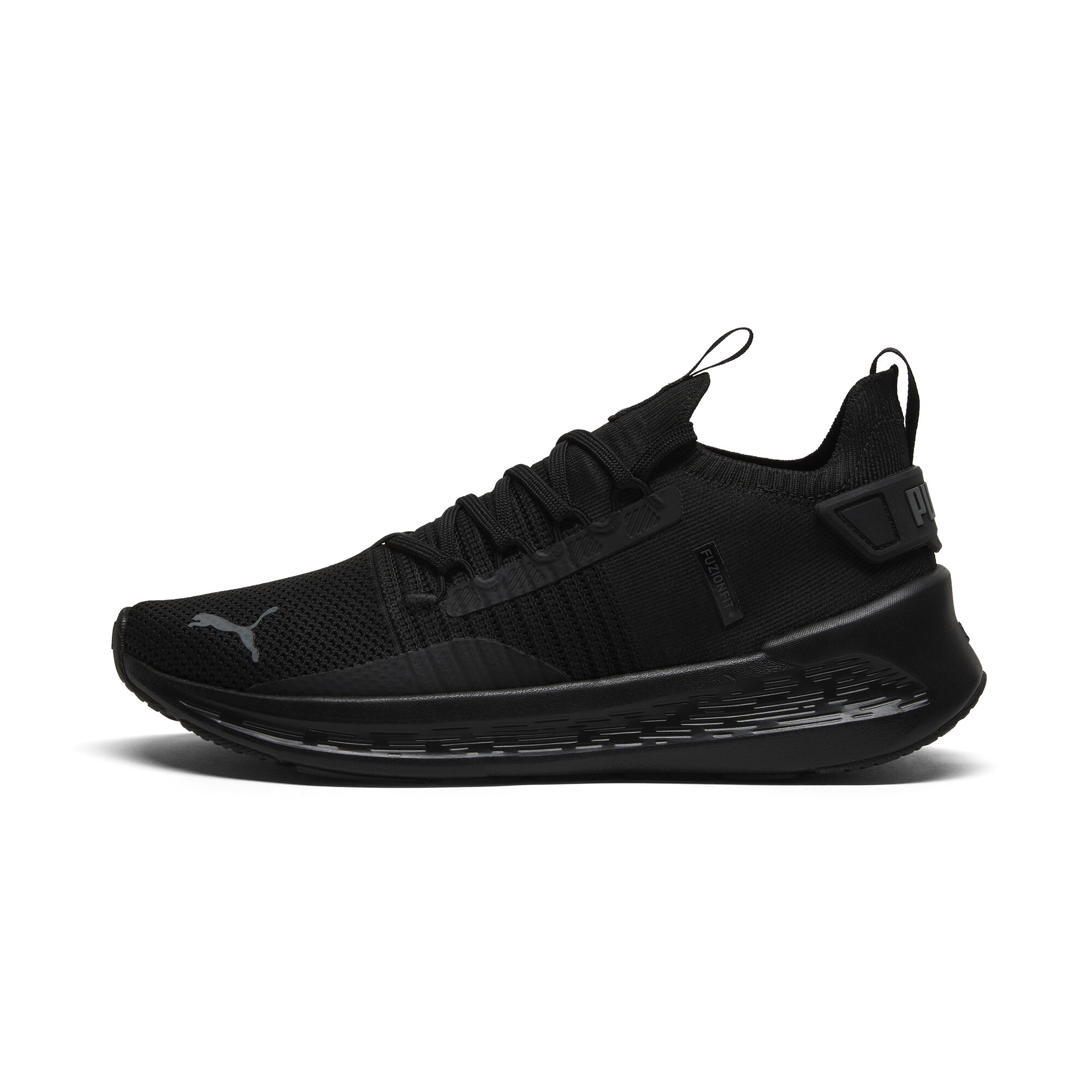PUMA SOFTRIDE Symmetry Fuzion Men's Running Shoes in Black